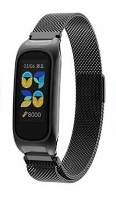 Bransoleta Metalowa z Zapięciem na Magnes Braders Pasek do Oppo Band