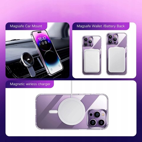 Etui Clear MagSafe Cover Braders do iPhone 14 Pro