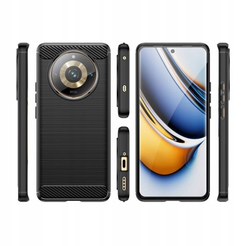 Futerał Carbon do Realme 11 Pro 5G 11 Pro+ Plus 5G