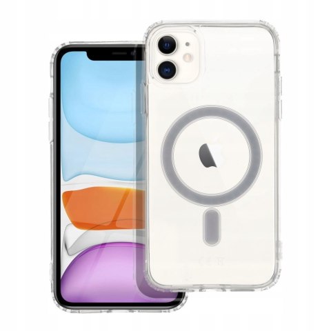 Futerał Clear MagSafe Cover + Szkło do iPhone 11