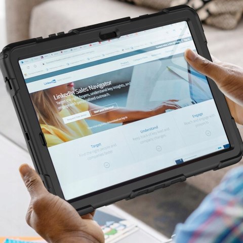 Futerał Solid Braders do Galaxy Tab S9+ Plus 12.4