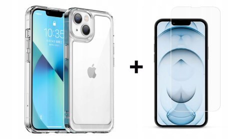 Futerał z ramką + Szkło Braders do iPhone 14 Plus