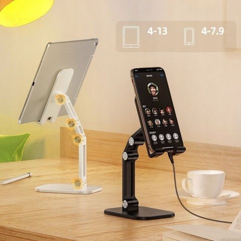 Podstawka pod telefon tablet na biurko regulowana