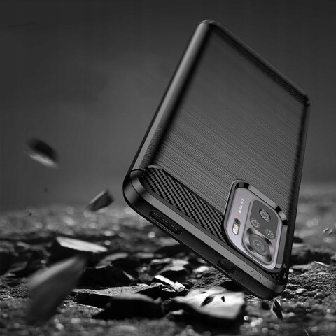 Pokrowiec Carbon + Szkło do Xiaomi Poco M5s