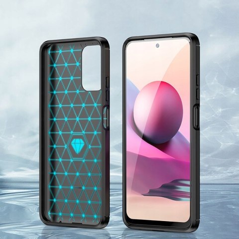 Pokrowiec Carbon + Szkło do Xiaomi Poco M5s