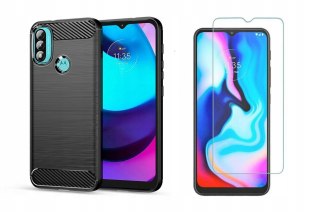 Pokrowiec Karbon Szkło do Motorola Moto E20 / E40