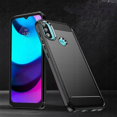 Pokrowiec Karbon do Motorola Moto E20 / E30 / E40