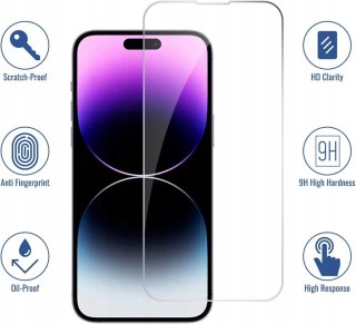 Szkło Bezbarwne Ochronne do iPhone 14 Pro Max