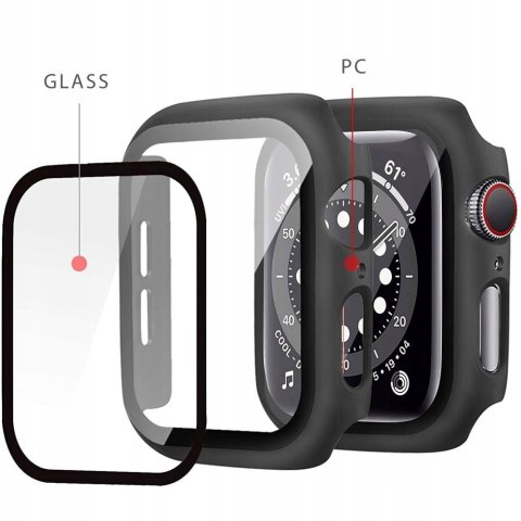 Szkło + Etui Defense360 do Apple Watch 7 / 8 / 9 (45mm)