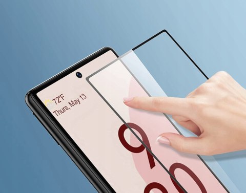 Szkło Hartowane Pełne z Ramką do Google Pixel 6