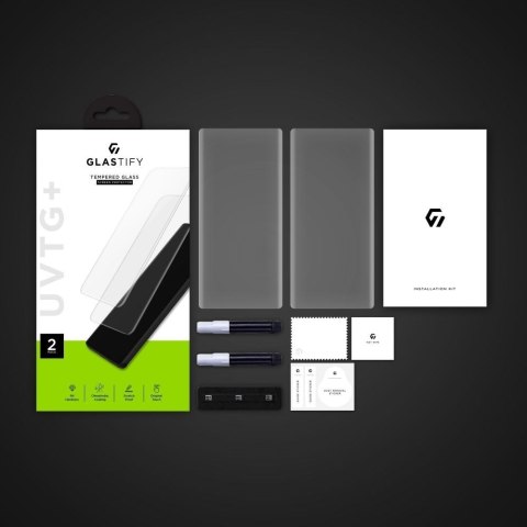 Szkło Hartowane UV 2x Glastify do Galaxy S22 Ultra