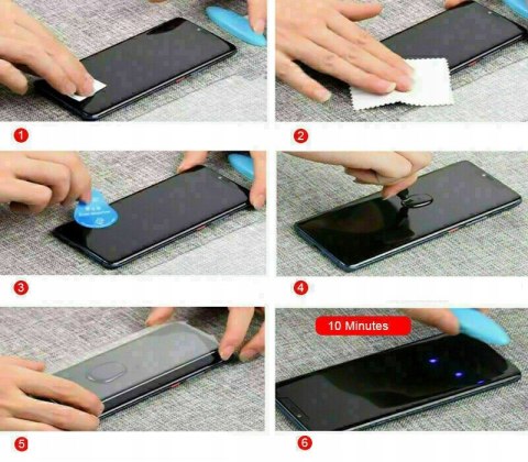 Szkło + Lampa UV Braders do iPhone 11 Pro Max