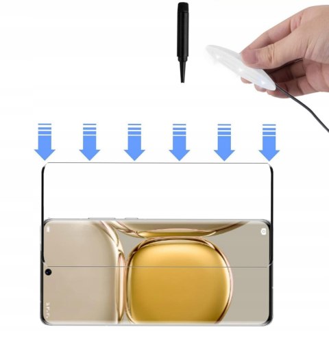 Szkło Ochronne Lampa UV Braders do Huawei P50 Pro