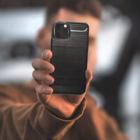 Case Carbon + Szkło do Xiaomi Mi 11 Lite 5G / 4G