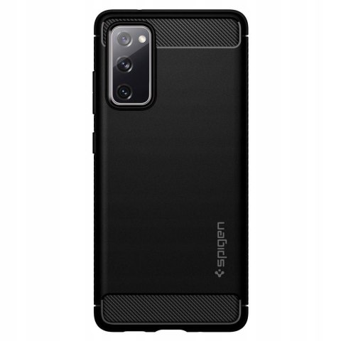 Case Spigen Rugged Armor + Szkło do Galaxy S20 FE