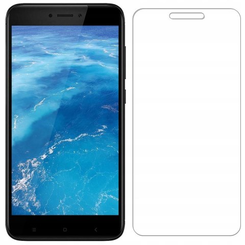 Czarne elastyczne etui + szkło do Xiaomi Redmi 4X