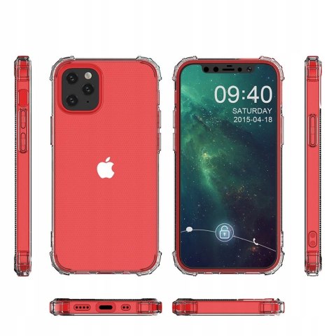 Etui Bezbarwne Anti Shock+ Szkło do iPhone 12 Mini