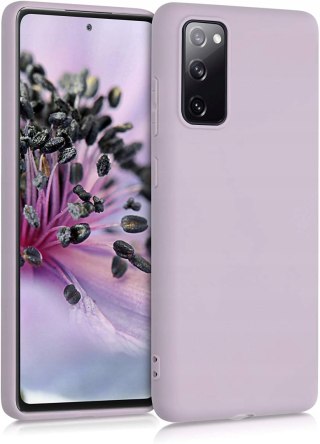 Etui Icon Violet + Szkło do Samsung Galaxy S20 FE