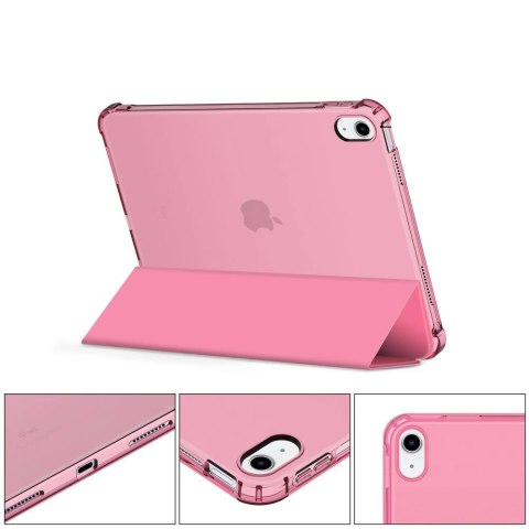 Etui Tech-Protect SC Pen Hybrid na iPad 10 / 2022 - różowe - przezroczyste