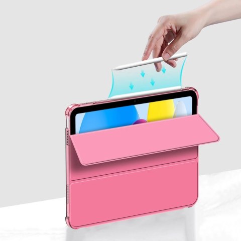 Etui Tech-Protect SC Pen Hybrid na iPad 10 / 2022 - różowe - przezroczyste