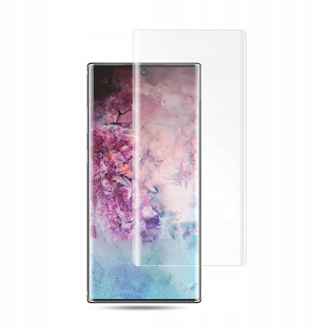 Galaxy Note 10+ Plus Szkło Hartowane UV + LAMPA
