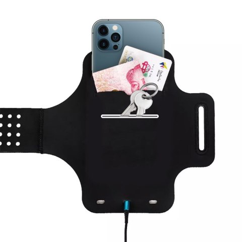 Opaska sportowa naramienna futerał na telefon