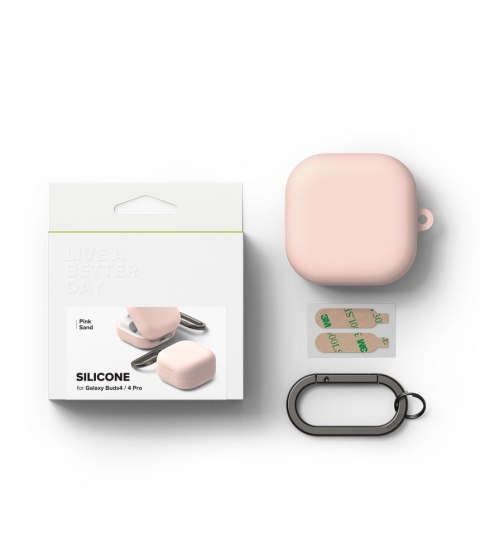 RINGKE SILICONE SAMSUNG GALAXY BUDS 4 / 4 PRO PINK SAND