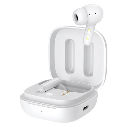 Słuchawki dokanałowe QCY T13 z ANC IPX5 Bluetooth 5.3 - białe