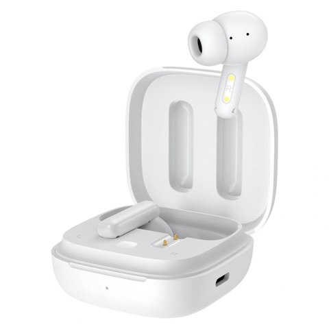 Słuchawki dokanałowe QCY T13 z ANC IPX5 Bluetooth 5.3 - białe
