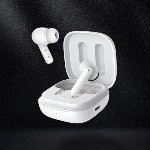 Słuchawki dokanałowe QCY T13 z ANC IPX5 Bluetooth 5.3 - białe