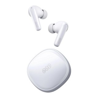 Słuchawki dokanałowe QCY T13X z ENC IPX5 Bluetooth 5.3 - białe