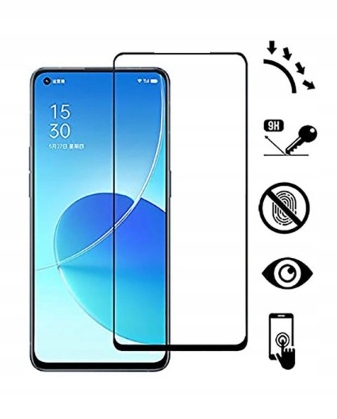 Szkło Full Glue do Oppo Reno 5Z / F19 Pro 5G
