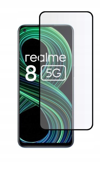 Szkło Hartowane Full Glue Pełne do Realme 8 5G