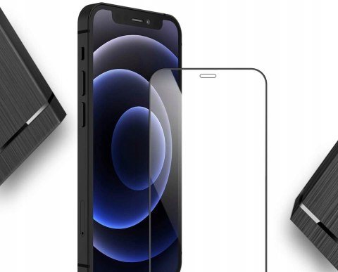 Szkło Hartowane Pełne z Ramką do iPhone 12 Mini