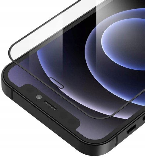 Szkło Hartowane Pełne z Ramką do iPhone 12 Mini