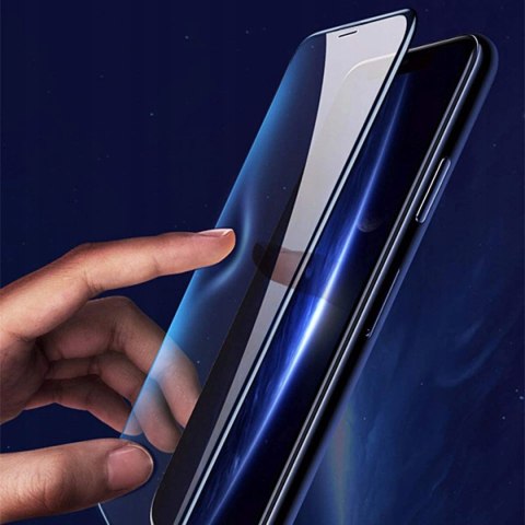 Szkło Hartowane Pełne z Ramką do iPhone 12 Mini