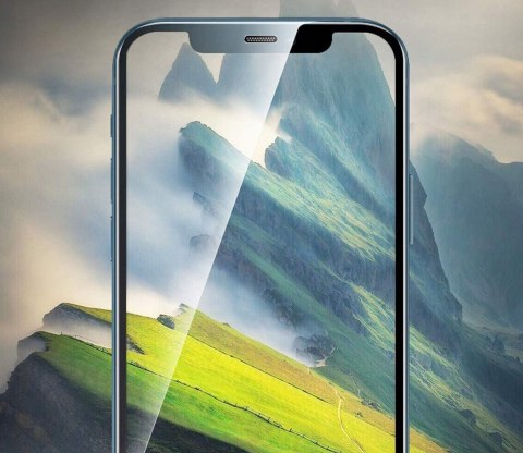 Szkło Hartowane Pełne z Ramką do iPhone 12 Mini