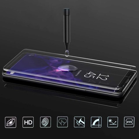 Szkło Hartowane UV + lampa do Galaxy Note 8