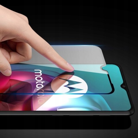 Szkło Pełne z Ramką do Motorola Moto G30 / G10