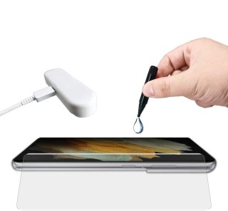 Szkło UV + Lampa do Galaxy S21 Ultra/ S21 Ultra 5G