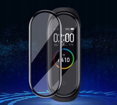 Szkło hybrydowe Full Glue do Xiaomi Mi Band 4 / 5