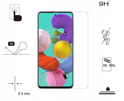 Szkło ochronne płaskie do Samsung Galaxy M31s