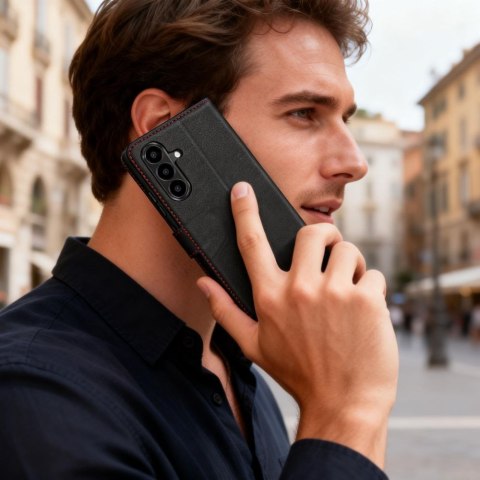 TECH-PROTECT WALLET GALAXY A57 5G BLACK/RED