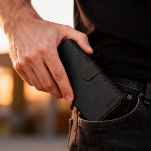 TECH-PROTECT WALLET GALAXY A57 5G BLACK/RED