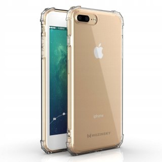 Żelowe Etui A-Shock + Szkło do iPhone 7 / 8 Plus