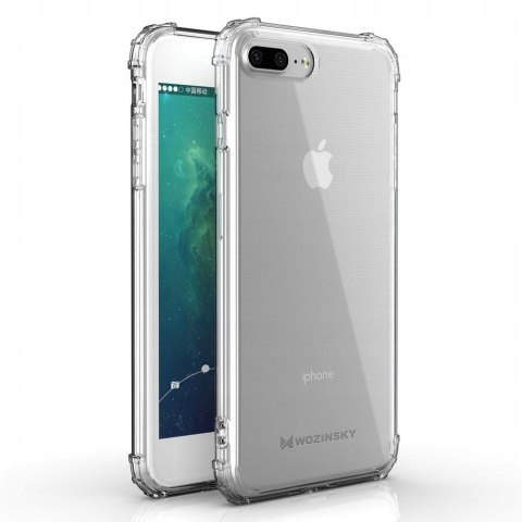 Żelowe Etui A-Shock + Szkło do iPhone 7 / 8 Plus