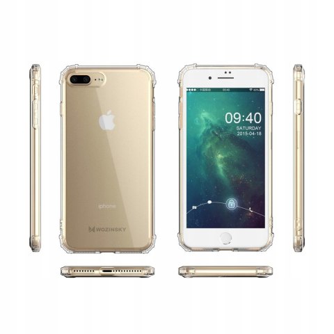 Żelowe Etui A-Shock + Szkło do iPhone 7 / 8 Plus