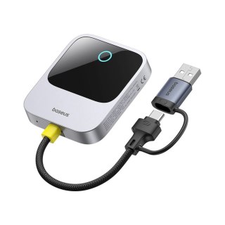Adapter CarPlay Baseus SafeJourney Series bezprzewodowy - szary