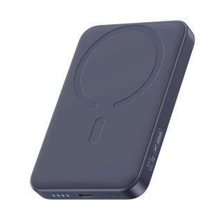 Powerbank Baseus EnerFill FM11 10000mAh 22.5W kompatybilny z MagSafe z czarnym kablem Basues Simple USB-C 20V/3A 30cm - ciemnosz