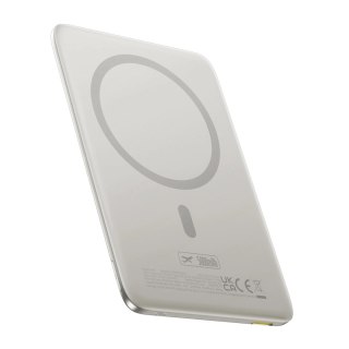 Powerbank Baseus PicoGo AM41 Ultra-Slim 5000mAh 20W kompatybilny z MagSafe z kablem Bases Simple USB-C 60W 30cm - tytanowy
